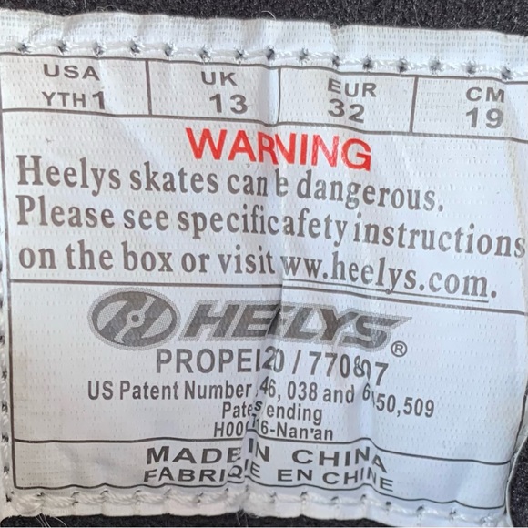 Heelys Propel 2.0 Shoes (Size Youth 1) - Picture 3 of 3